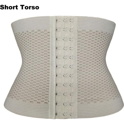 Short Torso Waist trainer Corset Womens Shapers Slimming Belt body shaper modeling Cincher Postpartum Tummy Control Underwear