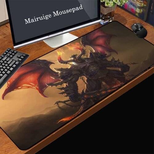 Mairuige Promotional Game Mouse Pads Chinese Style Animation Injured Warrior Home Desktop Computer Keyboard Mat