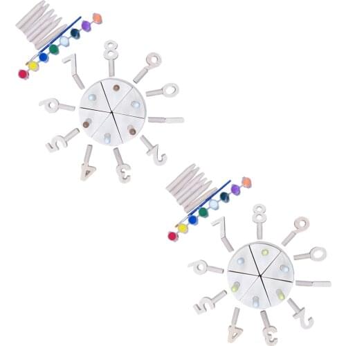 DIY Wooden Birthday Cake Painting Kit Kitchen Toy for Kids Boys and Girls