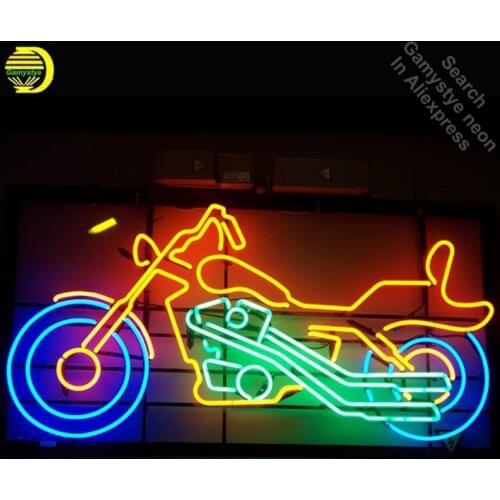 Neon Sign for Live to Ride Motorcycle neon bulb Sign neon lights Sign glass Tube Handcraft Iconic Sign illuminated neon online