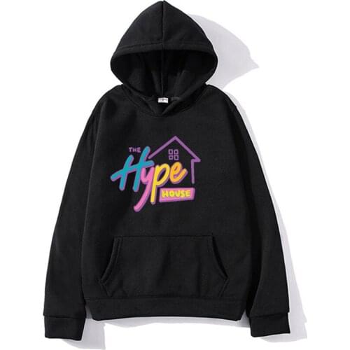 New 2020 The Hype House Hoodies Charli D'Amelio Sweatshirts MenWomen Print Pullover Fashion Unisex Tracksuit Harajuku Tops