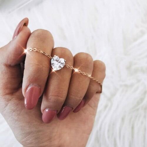 New Fashion Jewelry Statement Necklace Simple Heart Necklace Wholesale Necklace Women Necklace Bijoux Femme