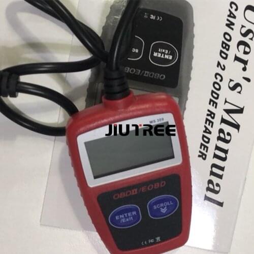 OBD2 MS309 Universal Auto Code Reader Work For US&Asian&European Car Scanner with Multi-languages Better than KW808