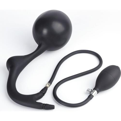 Super Large Inflatable Huge Big Anal Plug Max Dildo Pump Anal Dilator Expandable No Vibrator Butt Plug Anal Balls Sex Toys