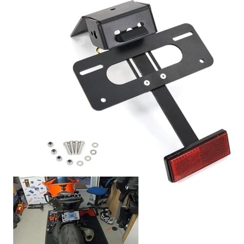 Fit for KTM 1290 Super Duke / R 2020-2021 License Plate Holder Motorcycle Rear Tail Tidy Fender Eliminator Registration Plate