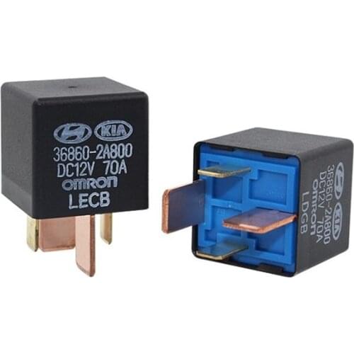 4pin 5pin Starting Relay 12v 70A/30A Automotive Relay Low-high Beam Fan air-conditioning Car Relays