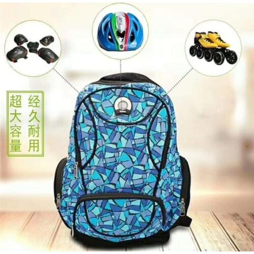 Cool Style Inline Speed Skates Shoes Backpack For Speed Skating Bag Back Pack for CITYRUN for MPC for Powerslide Race Shoes DC