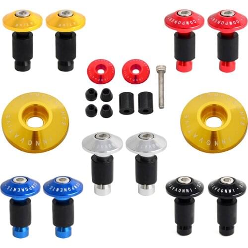 Motorcycle Handle Bar End Handlebar Grips Cap Anti Vibration Silder Plug for KTM Yamaha Kawasaki honda BMW SUZUKI Dirt Bike