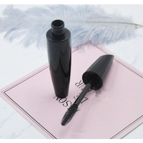 Mascara Tube with Black Cap Make up Cream Tube Small Black Empty Eyeliner Tube F118