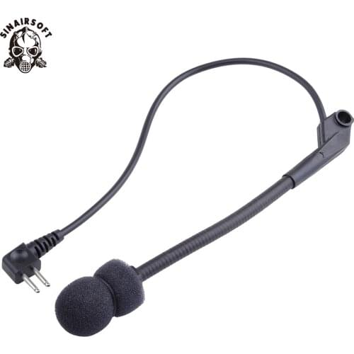 Z Tactical Hunting Headphones Mic Parts Microphone For Comtac Ii Tactical Talkback Comtac Ii Military Headset Z040 ZTac Airsoft