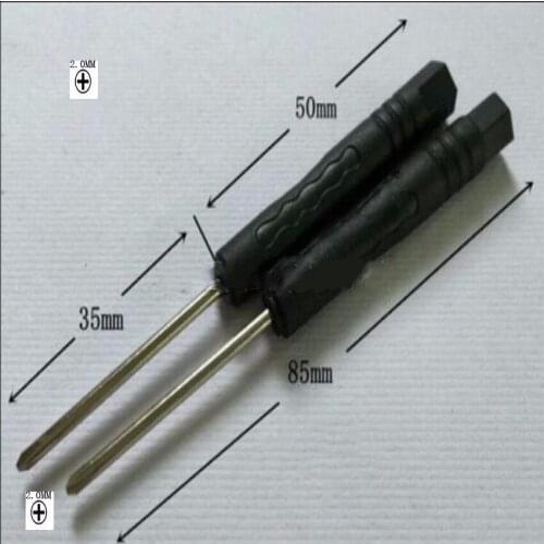 1PC wholesale 2mm screwdriver head Small Phillips screwdriver for repairing mobile phone and electronic product