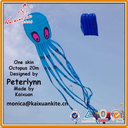 Peterlynn 20m One Skin Octopus Kite from Kaixuan kite factory
