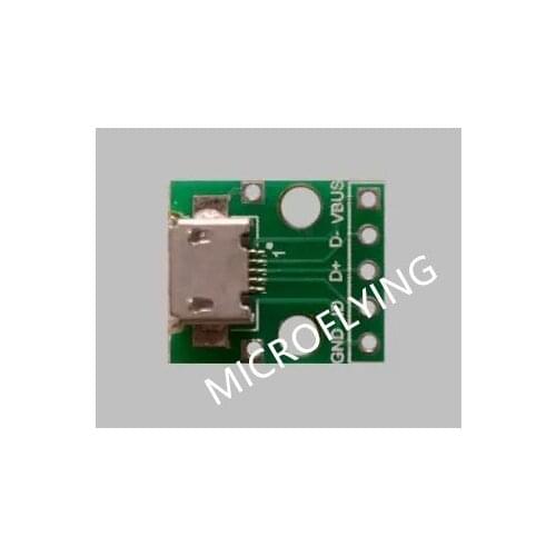 5PCS MICRO USB turn Dip 5p Mother a type B MICRO patch turns into