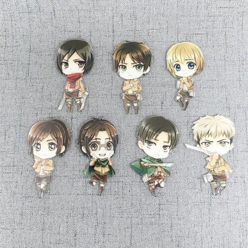 Attack on Titan anime action figure prefect quality acrylic fridge magnets home decoration classics gift