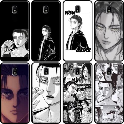 Attack on Titan Eren Yeager For Samsung Galaxy J5 J3 J7 2017 J1 A3 A5 2016 A8 A6 J4 J6 Plus J2 Core 2018 Phone Case