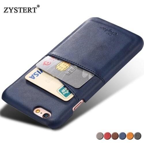 ZYSTERT Case For iPhone 6 Plus iPhone 6 Case Cover Leather Luxury Wallet Card Holder Soft Back Capa For iPhone 7 6 6s Plus Funda