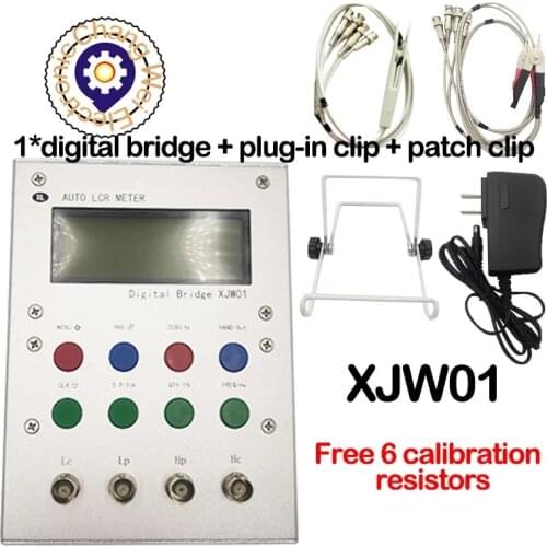 Digital bridge XJW01 0.3% LCR tester resistance inductance capacitance ESR meter finished product
