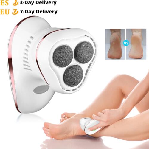 DIOZO Electric Foot Grinder Foot Heel File Remover USB Rechargeable Callus Remover Feet Care Tool for Hard Cracked Skin
