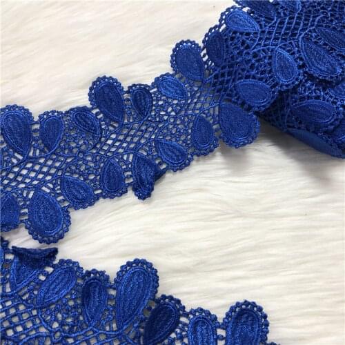 Guipure Lace fabric accessories New Multicolor Guipure Cord Lace Fabric 10yards per piece guipure lace for cloth making