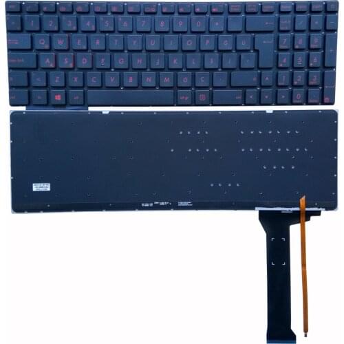 OVY KR SP TR laptop keyboard for ASUS GL552 GL552J GL552JX GL552V GL552VL GL552VW N751 N751J N751JK N751JX G551VW with Backlit