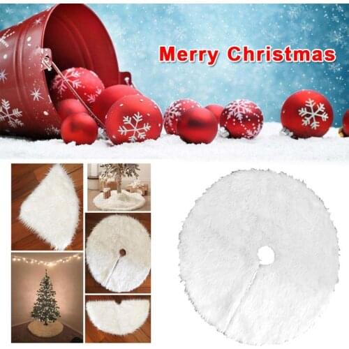 Lovely Christmas Tree Skirt Apron Decorations Supplies Home Decor Ornament Round