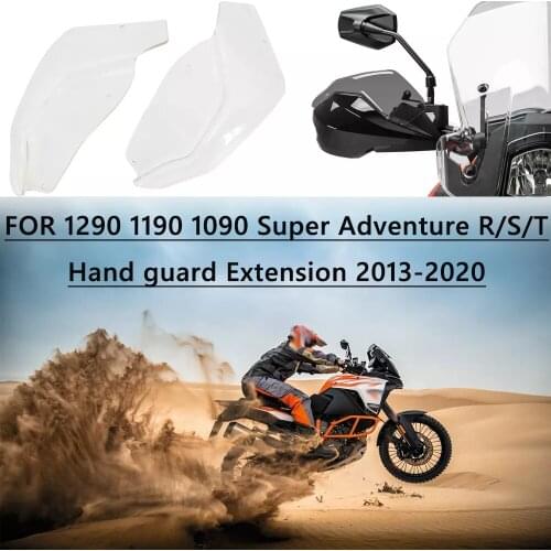 NEW Motorcycle Hand guard Extension Hand Wind shield Protector Guard Windshield 2013- FOR 1290 1190 1090 Super Adventure R/S/T