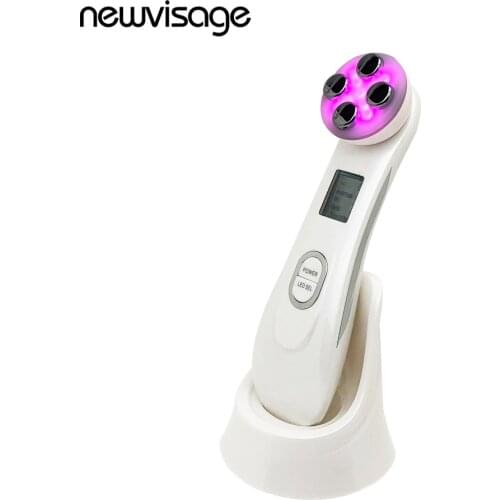 Radio Frequency Face Skin Rejuvenation EMS Mesotherapy RF Electroporation Skin Lifting Machine LED Photon Anti Wrinkle Device