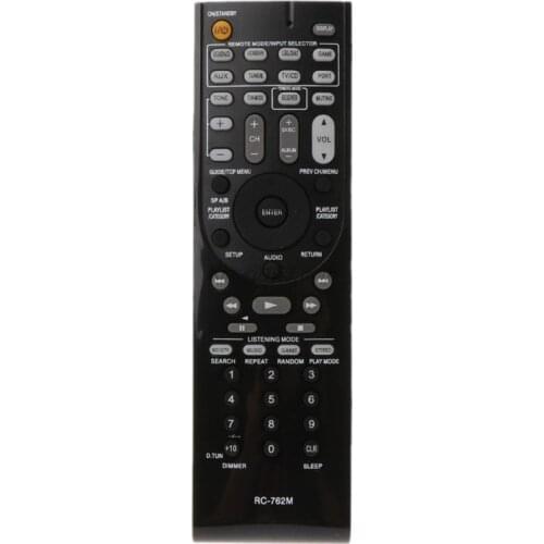RC-762M Remote Control Contorller Replacement for Onkyo AV Receiver HT-S3400 AVX-290 HT-R390 HT-R290 HT-R380 HT-R538 HT-RC230