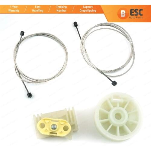 ESC Auto Parts EWR367 Electrical Power Window Regulator Repair Kit Rear Left Door for Opel Meriva 2003-2010 Ship From Turkey