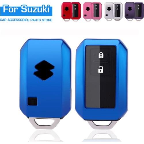 TPU Car Remote Smart Key Case Cover For Suzuki Swift 2017-2020 Fob Remote Holder Auto Fob Cover Protector Bag Car Styling