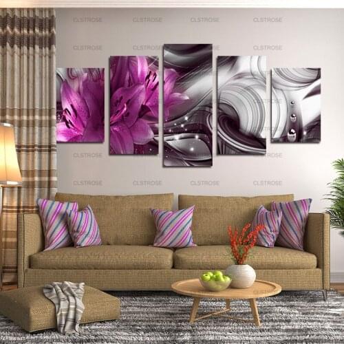 Home Wall Decoration Painting Rose Red Flower Poster Decoration In Bedroom Living Room Canvas Painting Hd Printing
