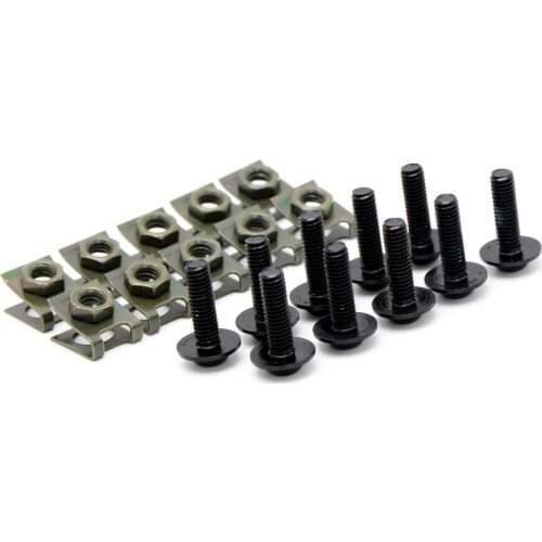 Universal 10pcs from the body of the motorcycle fairing screw fastener clips sportbike screws for Ducati DIAVEL CARBON 1199 1198