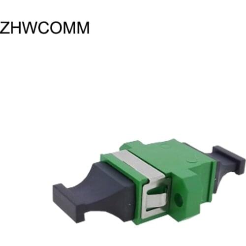 ZHWCOMM 20pcs high quality MPO MTP One-piece Optical Fiber Connector UP-DOWN Single Multimode Universal Coupler Free shipping