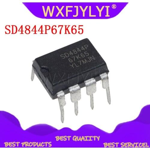 10pcs/lot SD4844P67K65 SD4844P DIP8 LCD source IC full original