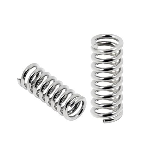 100Pcs Nickel-Plated Carbon Steel 5mm Inner Diamter 20mm Height Compression Spring For 3D Printer Extruder