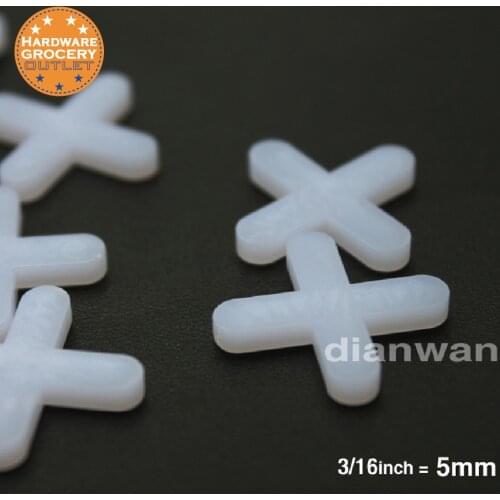 Tile Spacers 5mm For Spacing Of Floor And Wall Tiles 200pcs