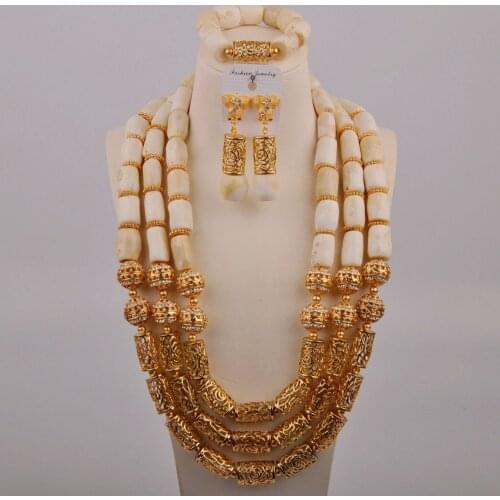 24inches 3 Layers Long Coral Necklace Splendid African Beads Jewelry Sets Nigerian Wedding African Coral Beads Jewelry Set