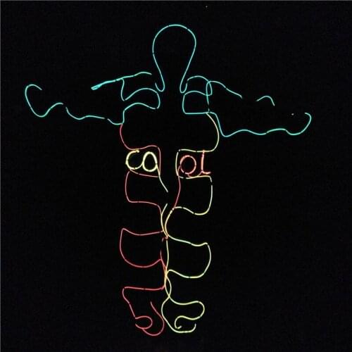 5 Sets Colorful Luminous EL Wire Stage Clothes Ballroom Costume For DJ DS Dancer Singer Bar KTV Nightclub Stage Performance