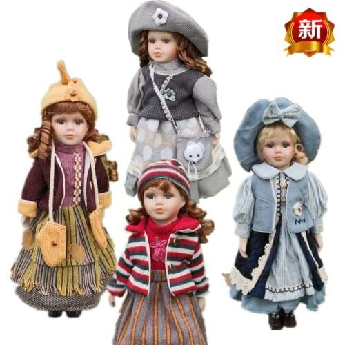 ARussian doll Home office decorated with Russian ceramic doll gifts for girlfriends birthday on valentine girl toy Crafts Arts