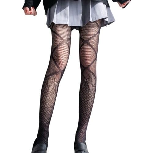 Fishnet Tights for Women Lace Patterned Sparkle Diamond Stockings Mesh Soft High Waist Footed Tights Small Hole Pattern