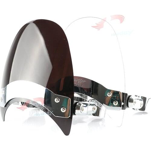 Windshield Windscreen For YAMAHA XVS1600 ROAD STAR WARRIOR XV650 XVS1100 V-STAR CUSTOM/DRAGSTAR XVS 125/XVS 250 DRAG STAR CUSTOM