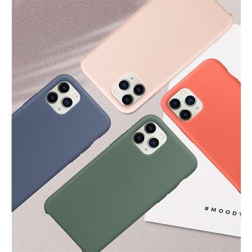 Custom liquid silicone cell phone case for iphone 11 rubber soft cover case