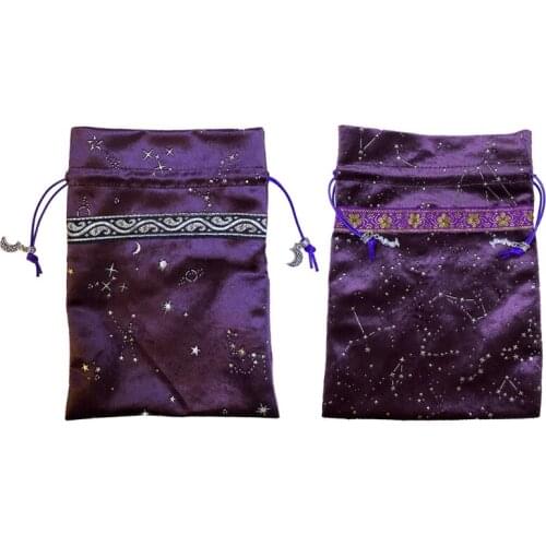 Pendulum Divination Tablecloth Card Pad Runes Altar Table Cloth Constellation Ma-gic Board Game Flannel Tar-ot Velv G99D