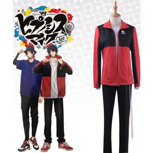 Sportwear Division Rap Battle Hypnosis Mic Buster Bros!! Yamada Ichiro New Sportwear Pants T-Shirt Halloween Cosplay Costume