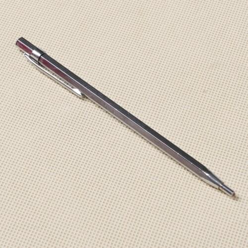 Talentool 5pcs Natural Diamond Glass Scriber Pen 6mm shank Engraving Pen Writting On Glass Metal Stone silicon wafer cutter