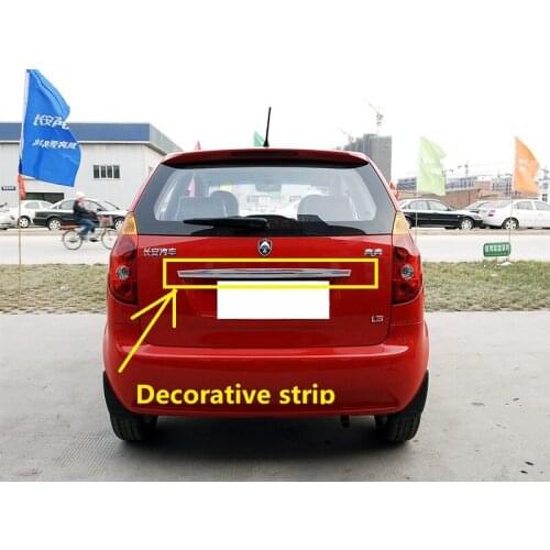 1pcs Trunk Decorative strip for Chinese CHANGAN BENBEN Auto car motor parts