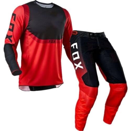 2021Dirt MoFox 360/180 MX Racing Flex Air Motocross Adult Gear Combo MX SX Off-Road Dirt Bike Vented Gear Motorcycle cycling clo