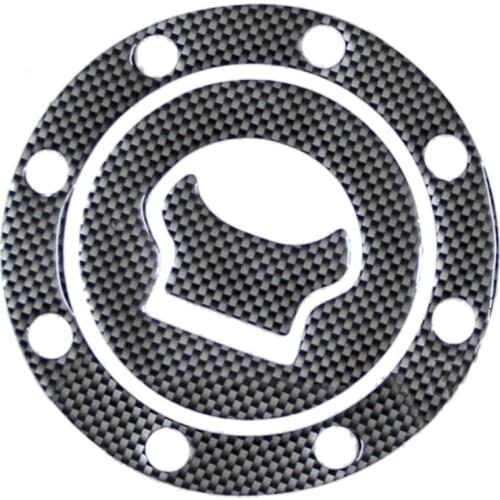 1Pc 3D Motorcycle Carbon Look Fuel Gas Tank Cap Cover Pad Sticker for Hyosung GT250R/GT650R GV650 for Suzuki GS500/RGV 250