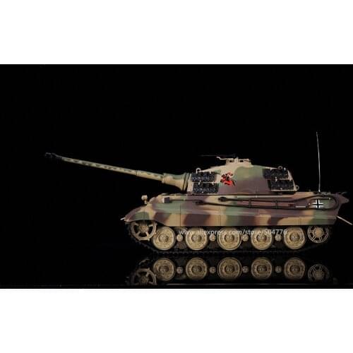6.0 New Edition with Infrared battle system 1:16 German King Tiger Henschel Remote Control Battle Tank HL 3888a-1 Pro rc tank