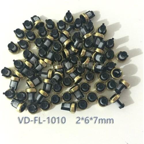 Free Shipping 100pcs Fuel Injector Micro Basket Filter For Renault Car Top Quality Injector Repair Service Kits VD-FL-1010